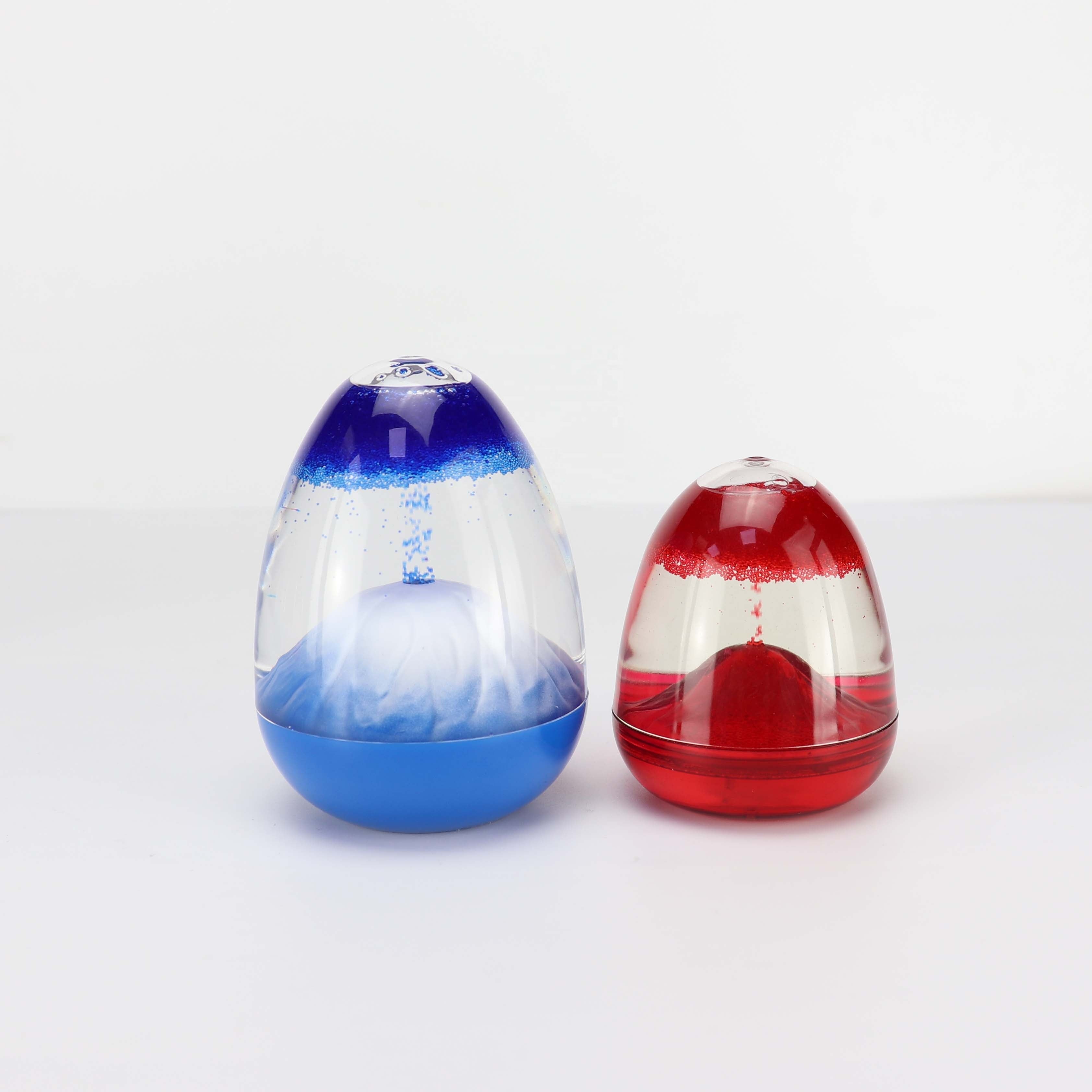 Volcanic Eruption Oil Drop Hourglass