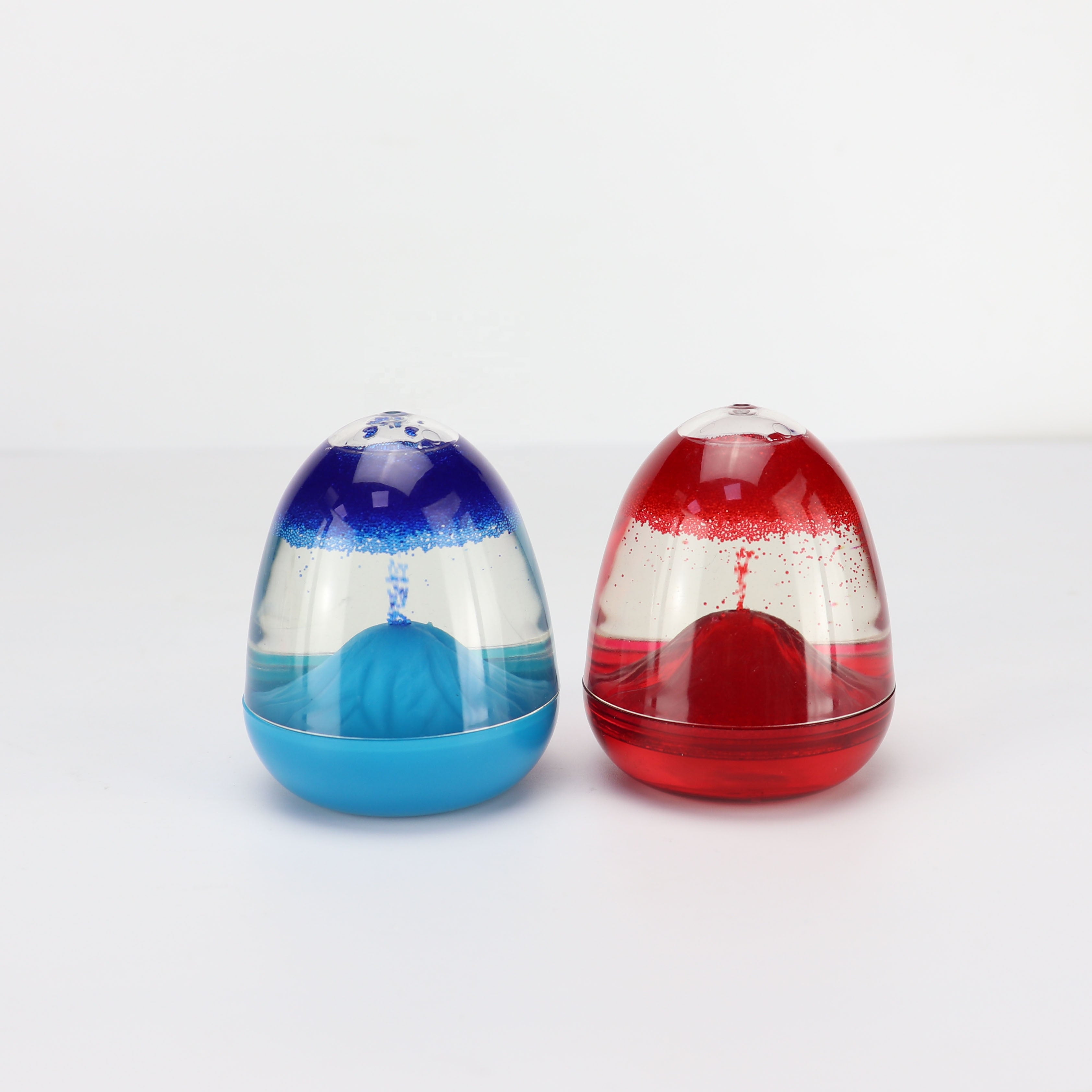 Volcanic Eruption Oil Drop Hourglass