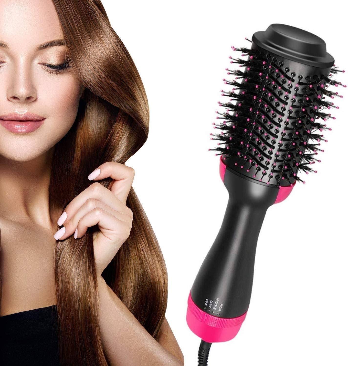 Hot Air Brush 3-in-1 Hair Dryer & Styler for Salon