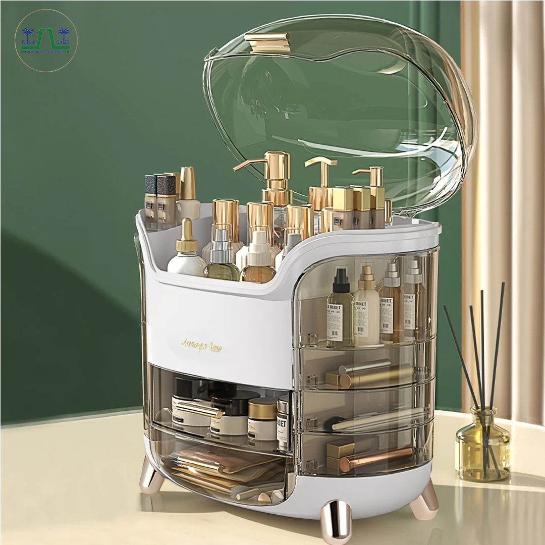 Elegant Multi-Layer Cosmetic Storage Organizer