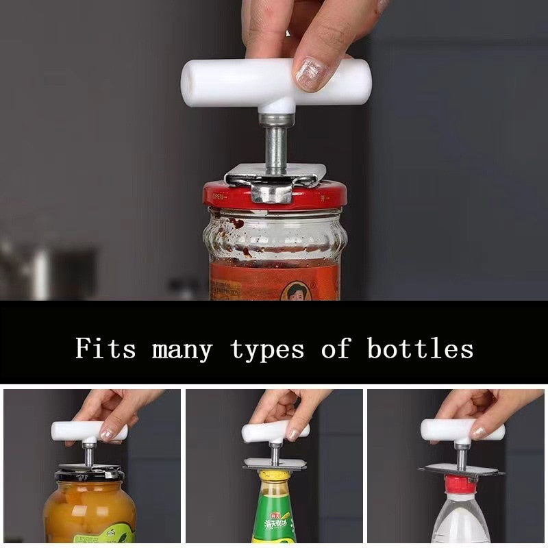 Heavy-Duty Stainless Steel Jar Opener
